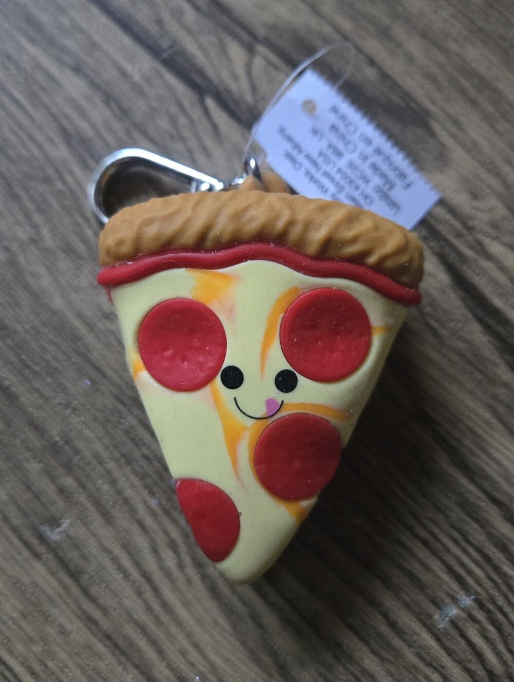 NWT BBW Pepperoni Pizza Slice Pocketbac Holder + 1 Free Hand Sanitizer